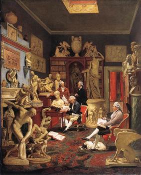 Johann Zoffany : Charles Towneley in his Sculpture Galler